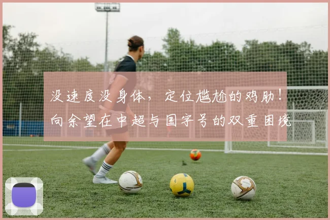 没速度没身体,定位尴尬的鸡肋!向余望在中超与国字号的双重困境